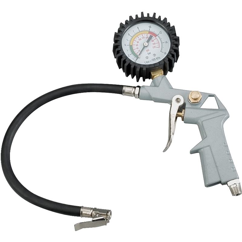 Product Image for TIRE INFLATOR WITH GAUGE