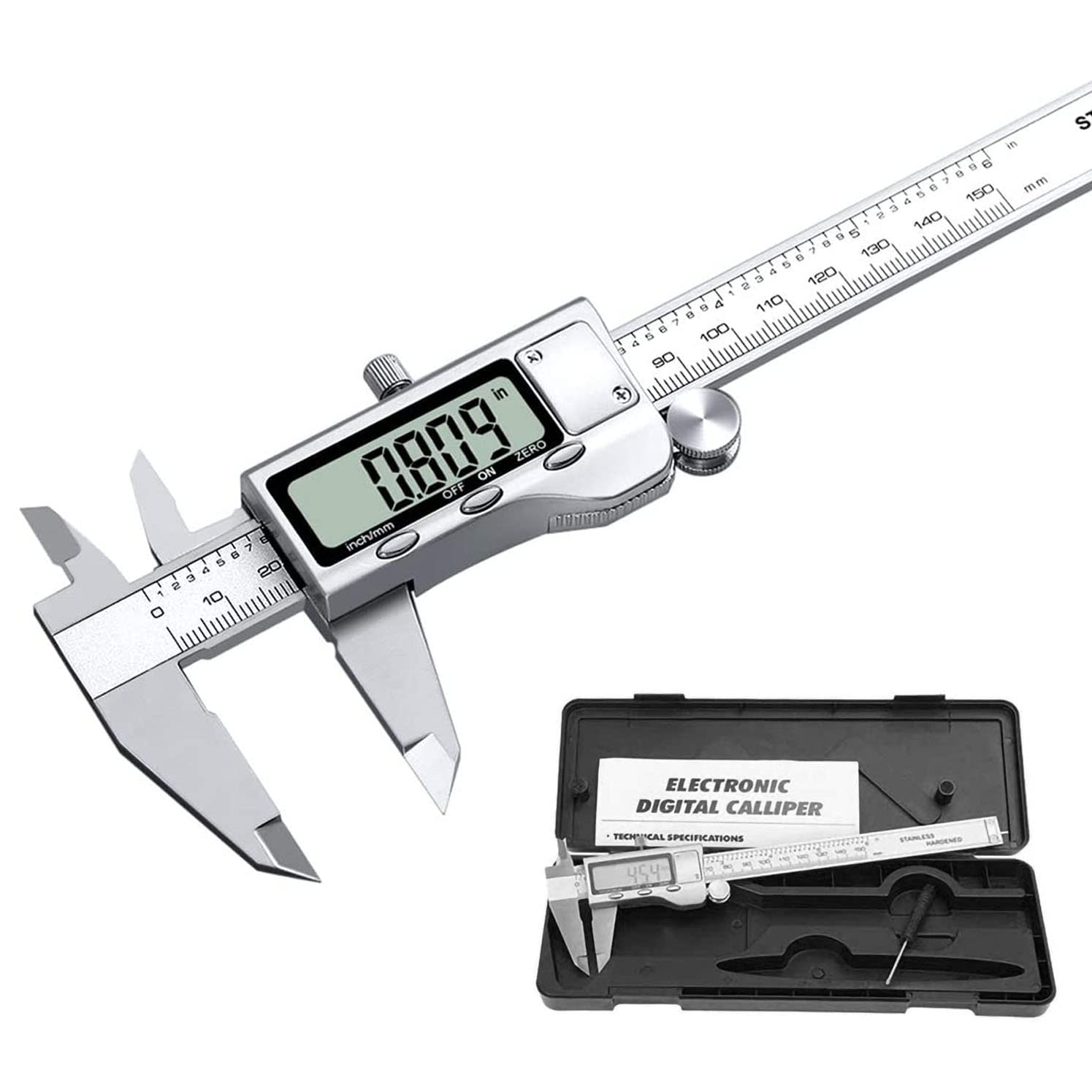 Product Image for 6IN DIGITAL CALIPER - CARBON FI