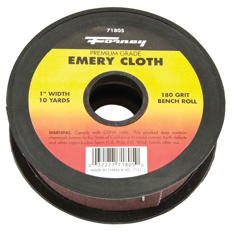 Product Image for 71805 CLOTH EMERY 180GRIT 1IN