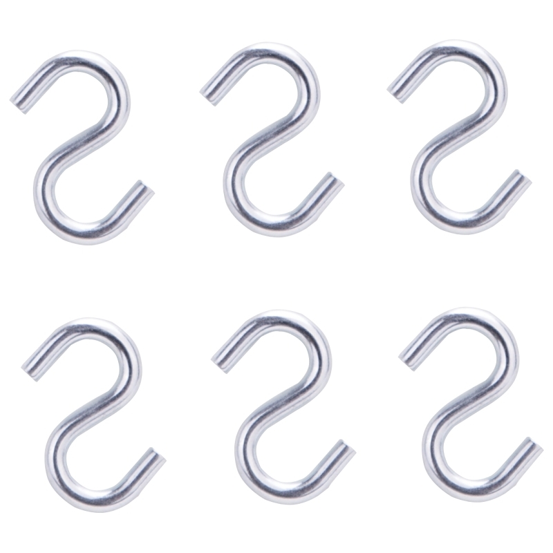 Product Image for S-HOOK 3/4IN OPEN ZINC PLATE