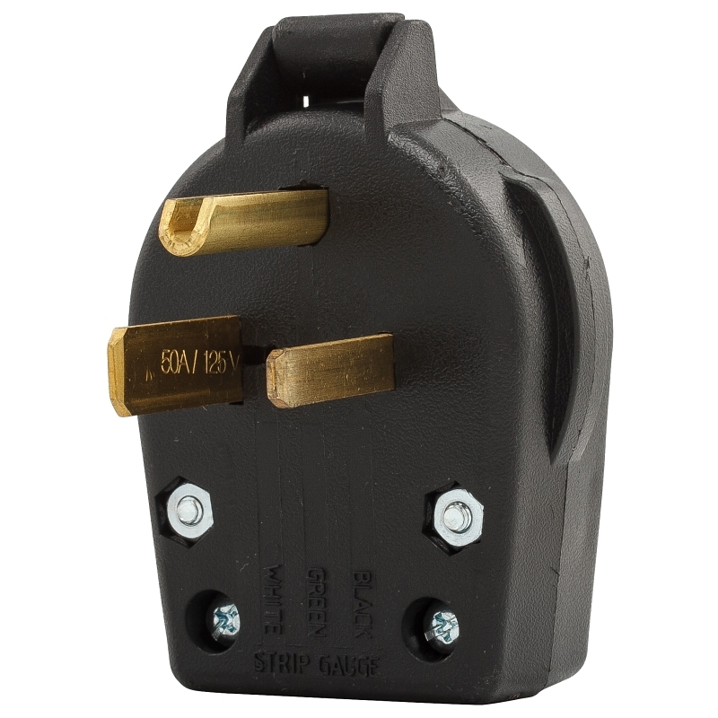 Product Image for S41-SP PLUG ANG BLK VNL 30/50A
