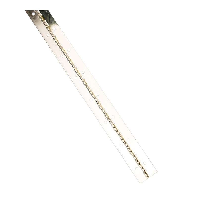 Product Image for HINGE CONT BRT NICKEL 1-1/2X72