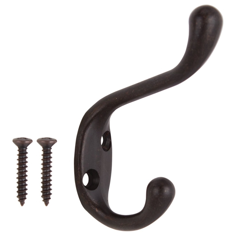 Product Image for HOOK COAT/HAT OIL BRONZE ZN