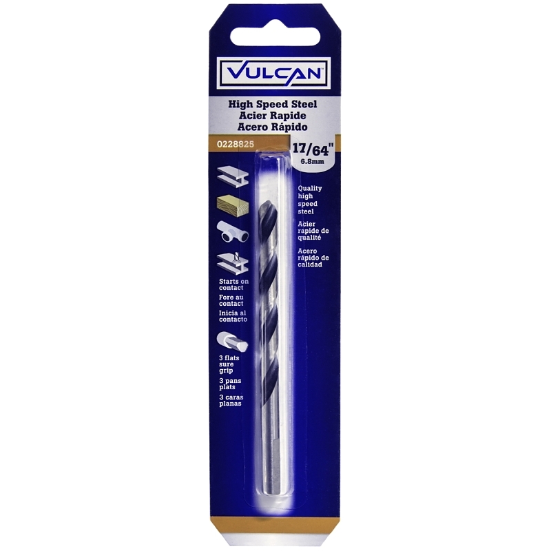 Product Image for BIT DRILL HI- SPD 17/64IN STL