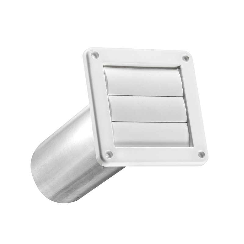 Product Image for 267W WHITE LOUV VENT HOOD 4IN