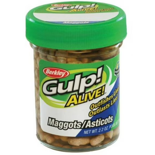 Product Image for GMG-WH,Gulp Maggot,0.75oz,Whit