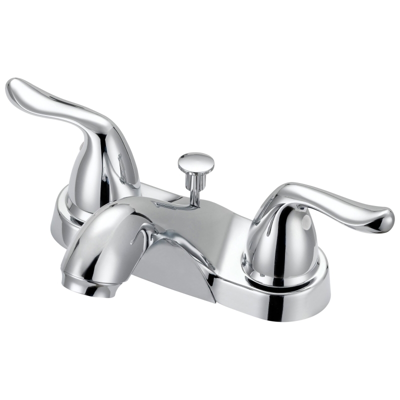 Product Image for FAUCET LAV 4IN 2HNDL LEVER CHR