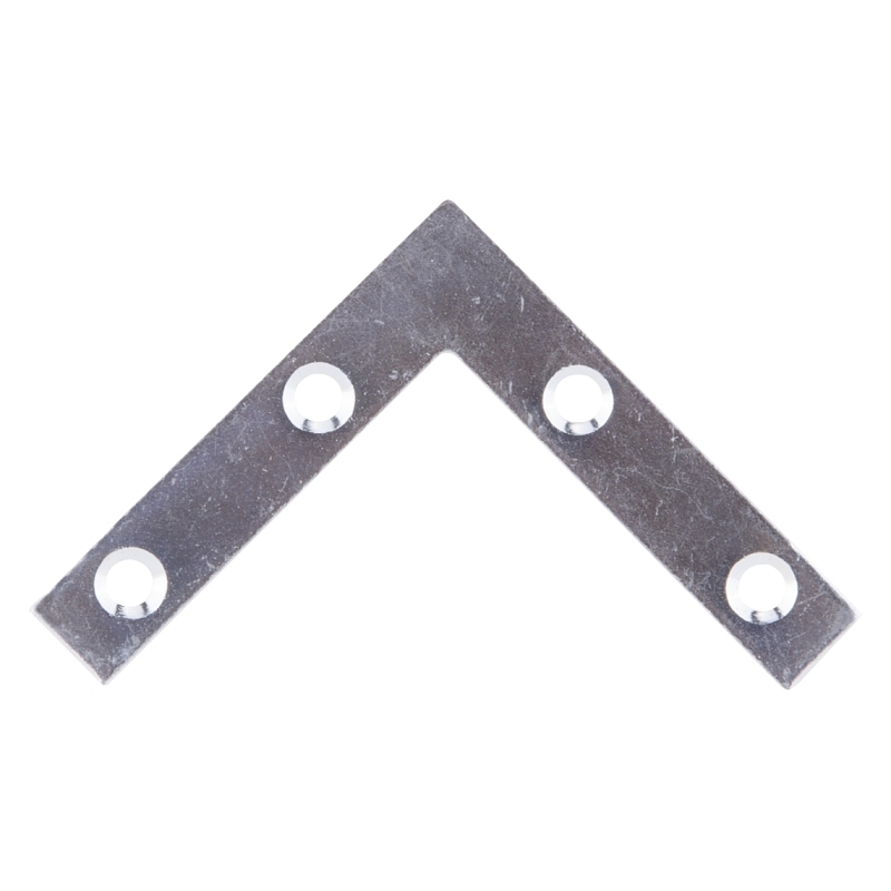 Product Image for FLAT CORNER BRACE ZINC 2X3/8