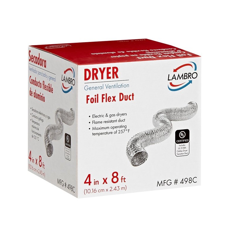 Product Image for 498C/412 LAMA FLEX TUBE 4INX8FT