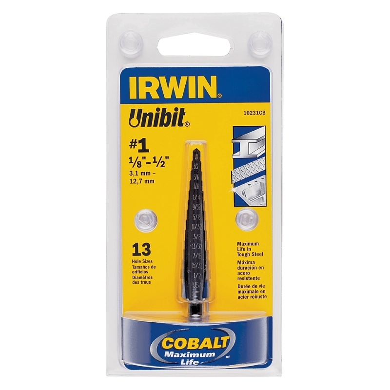 Product Image for 10231 STEP DRILL BIT 1/8-1/2