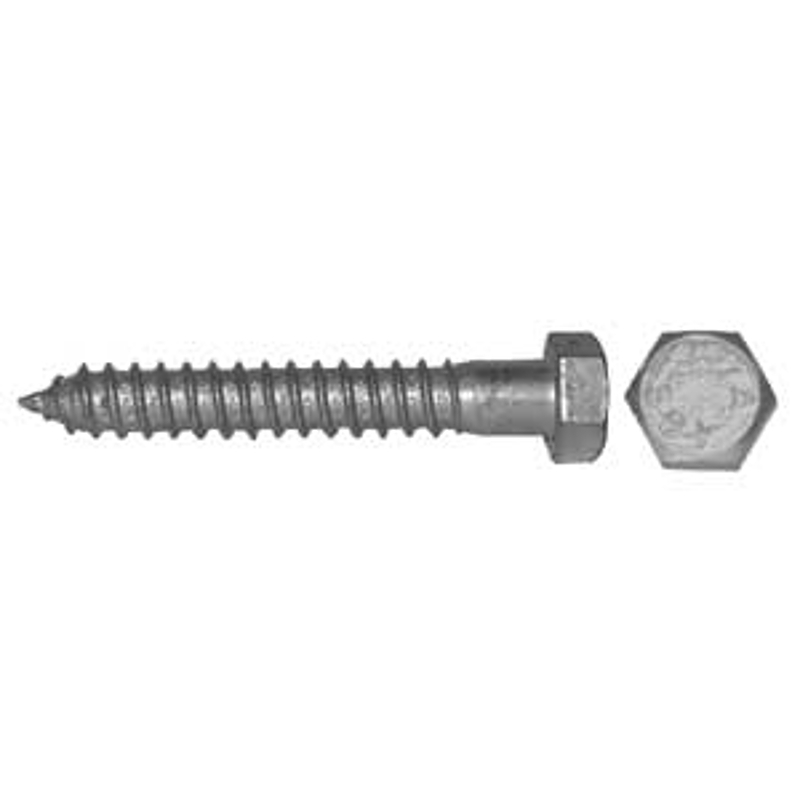 Product Image for 1/4X2-1/2 LAG SCREW H.D.G(50) HLHDG14212CT