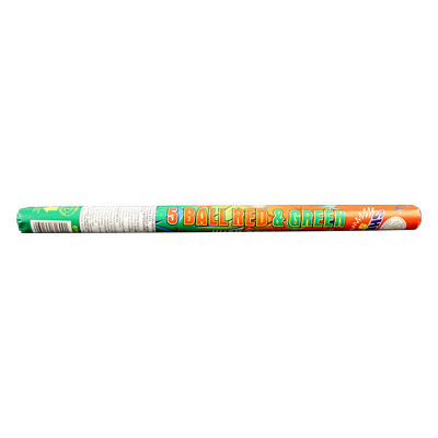 Product Image for 2011 5 BALL RED & GREEN CRACKL
