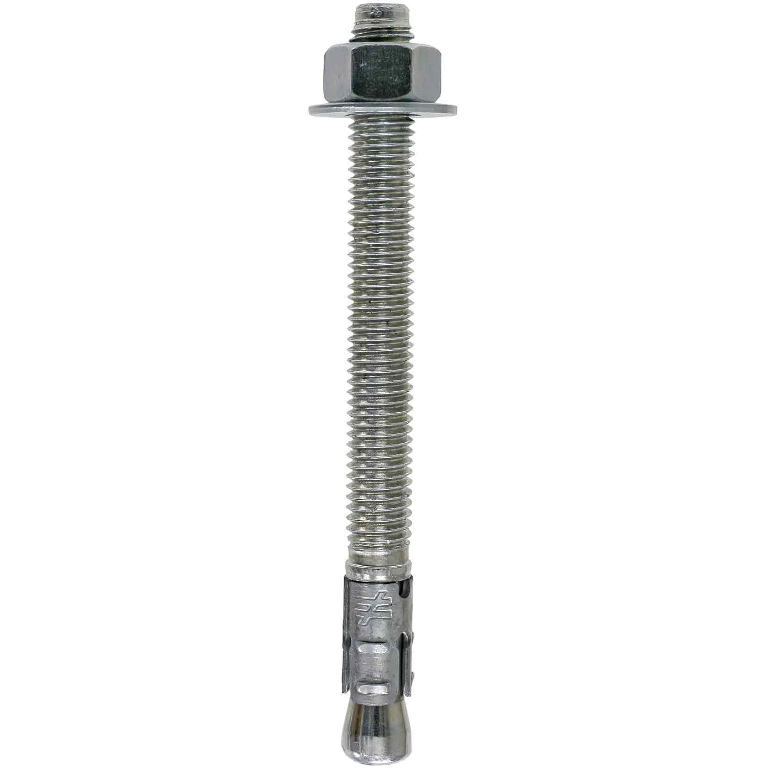 Product Image for STB2-50700 Wedge Anchor, 1/2 in Dia, 7 in OAL, Carbon Steel, Zinc