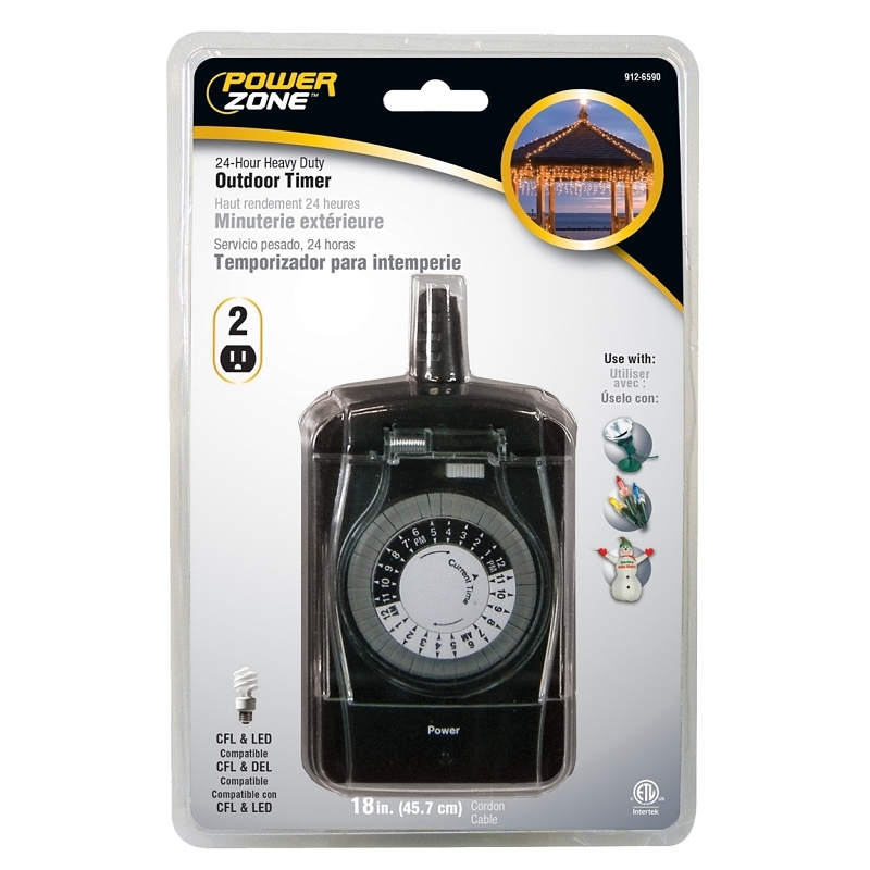 Product Image for TIMER 2OUT 24HOUR OUTDOOR