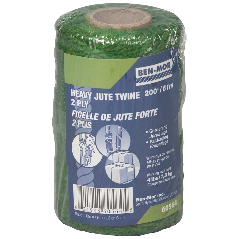 Product Image for 60564 JUTE TWINE GREEN 2 STRAN