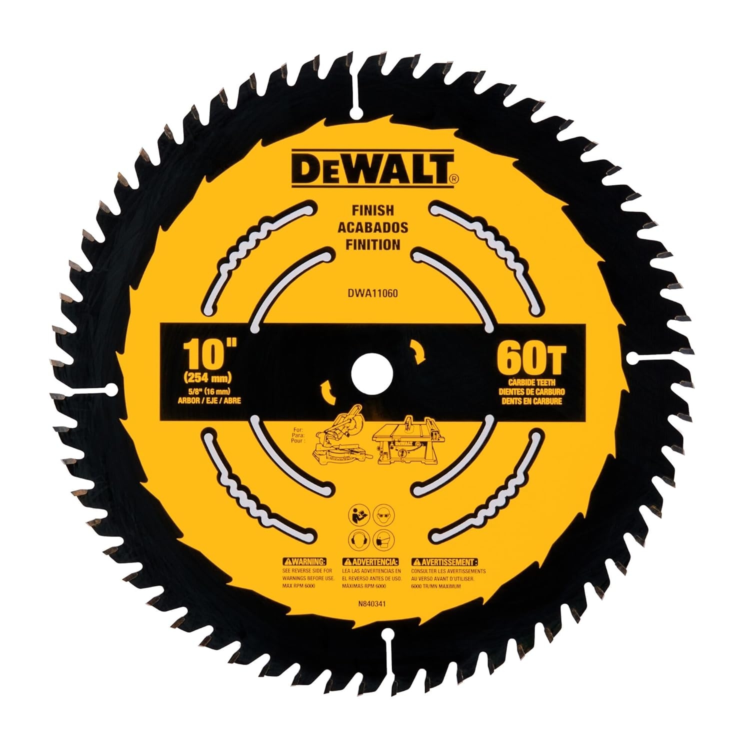 Product Image for DWA11060 10IN Saw Blade