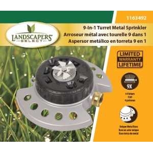 Product Image for SPRINKLER 9-IN-1 TURRET TAIWAN R.O.C.