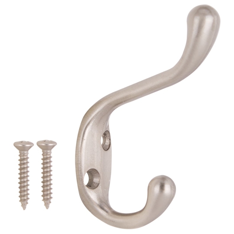Product Image for HOOK COAT/HAT SAT NIC ZINC DIE TAIWAN R.O.C.