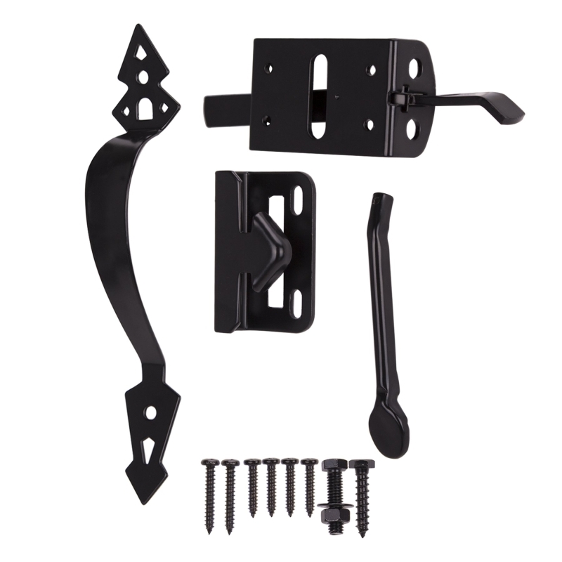 Product Image for LATCH GATE THUMB BLK STL