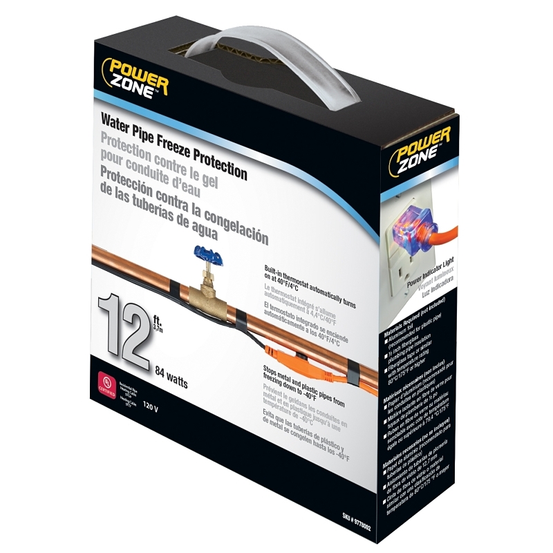 Product Image for HEAT TAPE PIPE 12FT 84W THERMO