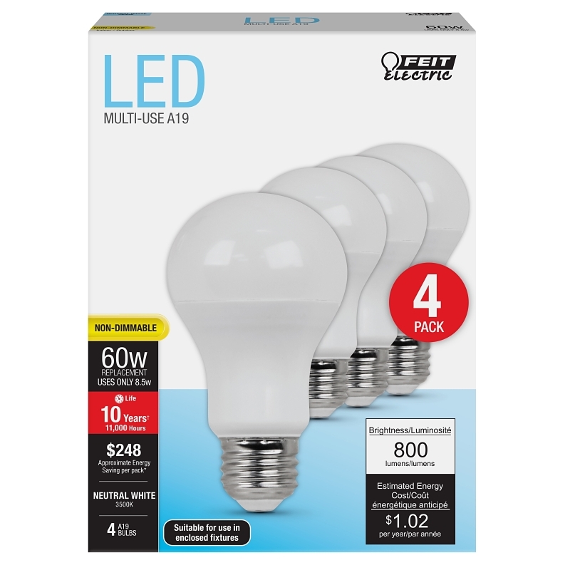 Product Image for A800/835/10KLED/4 BULB 60W EQ