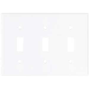 Product Image for 2141W-BOX WHT SWITCH PLATE 3G
