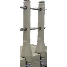 PERIPHERAL POST HANDRAIL BEIGE