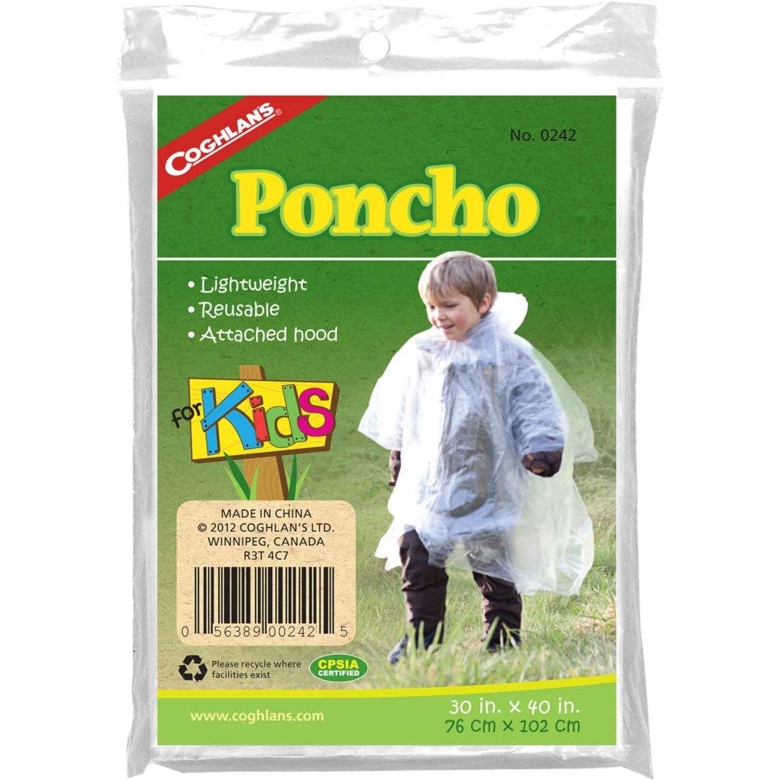 Product Image for 0242 Poncho for Kids