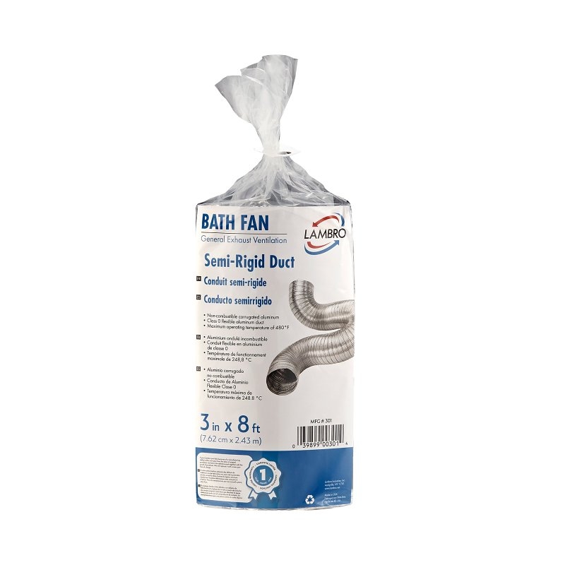 Product Image for 301 COMPRS FLEX ALUM DUCT3INX8FT