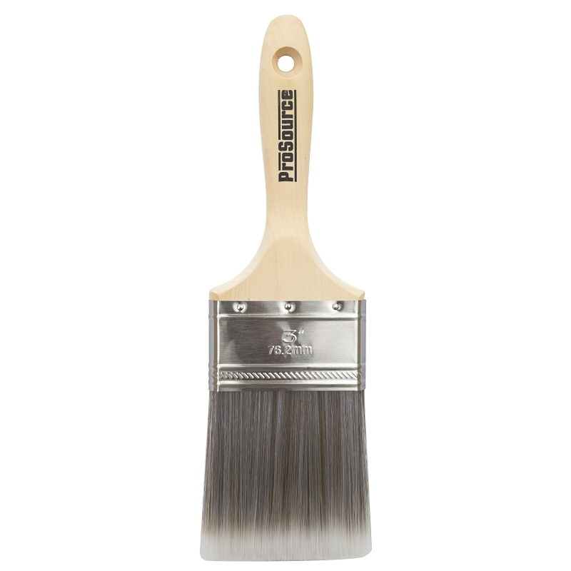 Product Image for BRUSH FLAT SLD RND POLY 2.5IN