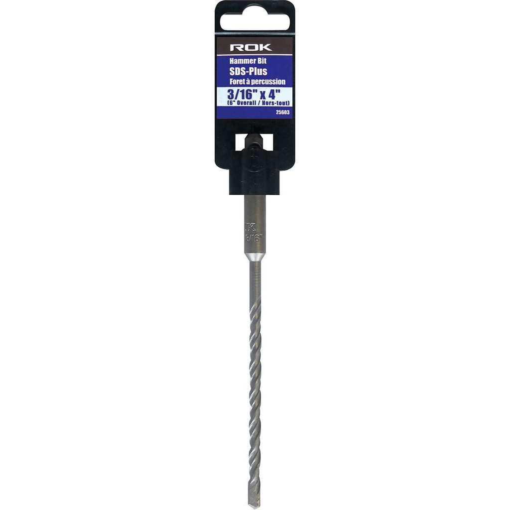 Product Image for SDS PLUS BIT 3/16IN X 4IN X 6IN