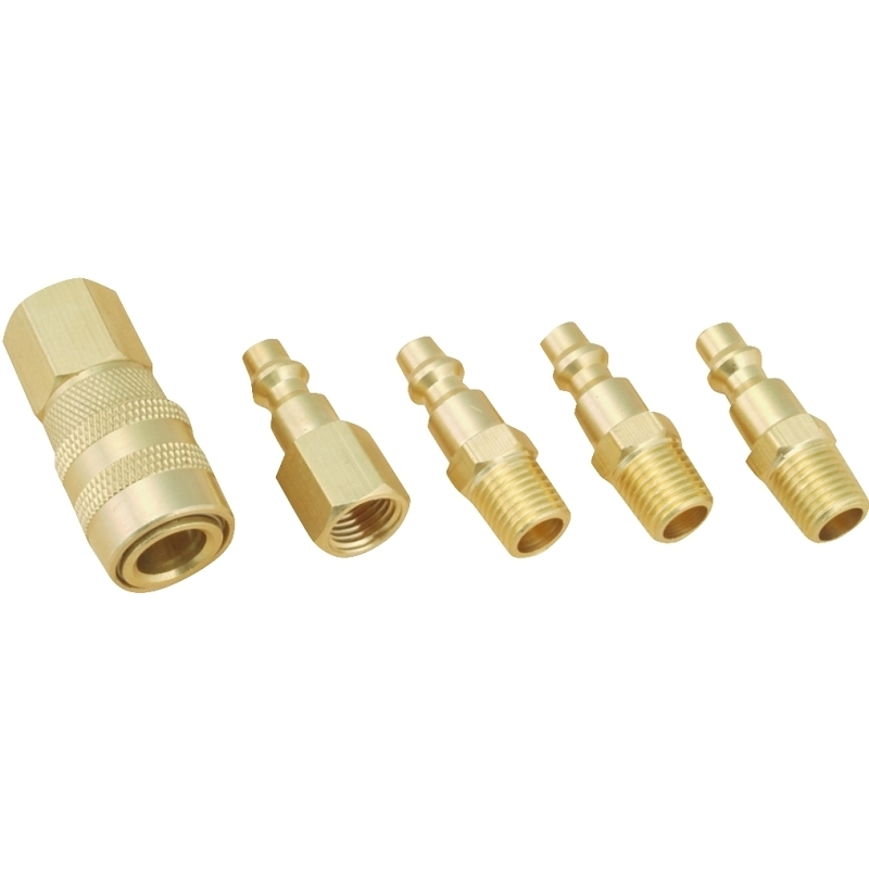 Product Image for COUPLER SET 5PC SOLID BRASS