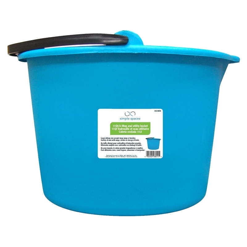 Product Image for BUCKET 11QT OBLONG PLASTIC