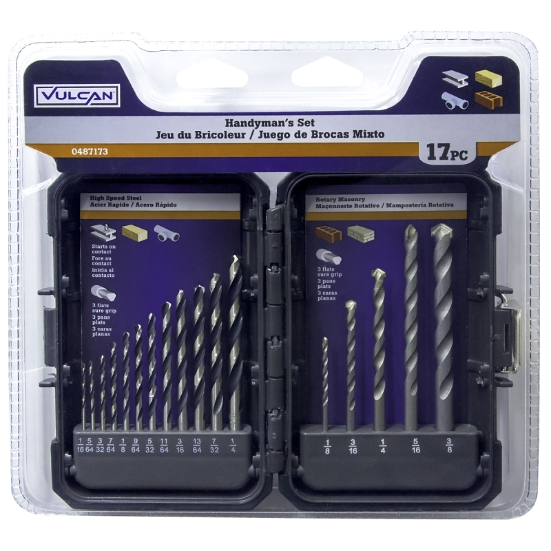 Product Image for BIT DRILL PVB/MAS HSS SET 17PC