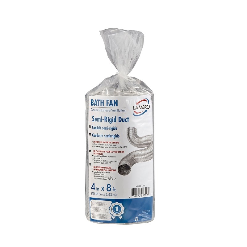Product Image for 302L FLEX ALUM DUCT 4INX8FT