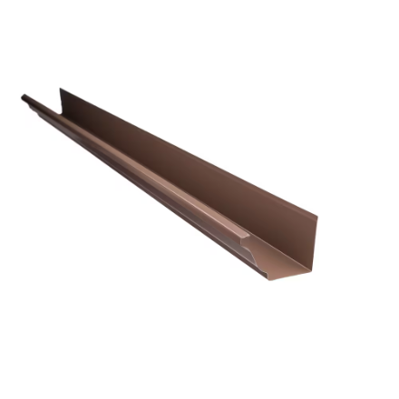 Product Image for 5IN Gutter 10FT CHOCOLATE SEMI GLOSS (10/Box)