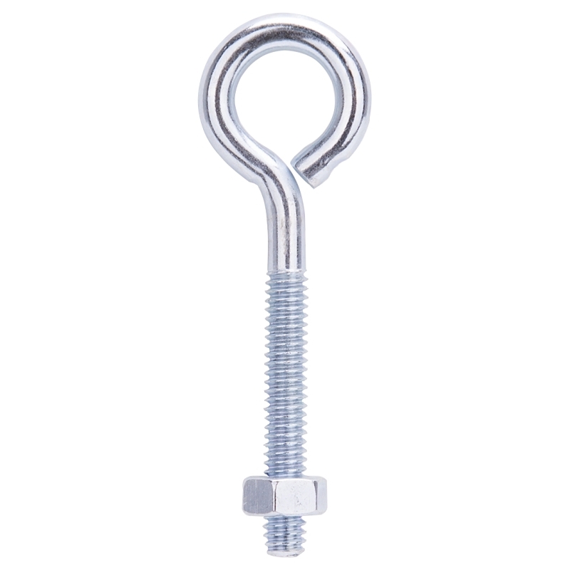 Product Image for ZINC EYEBOLT W/NUTS 1/4X3