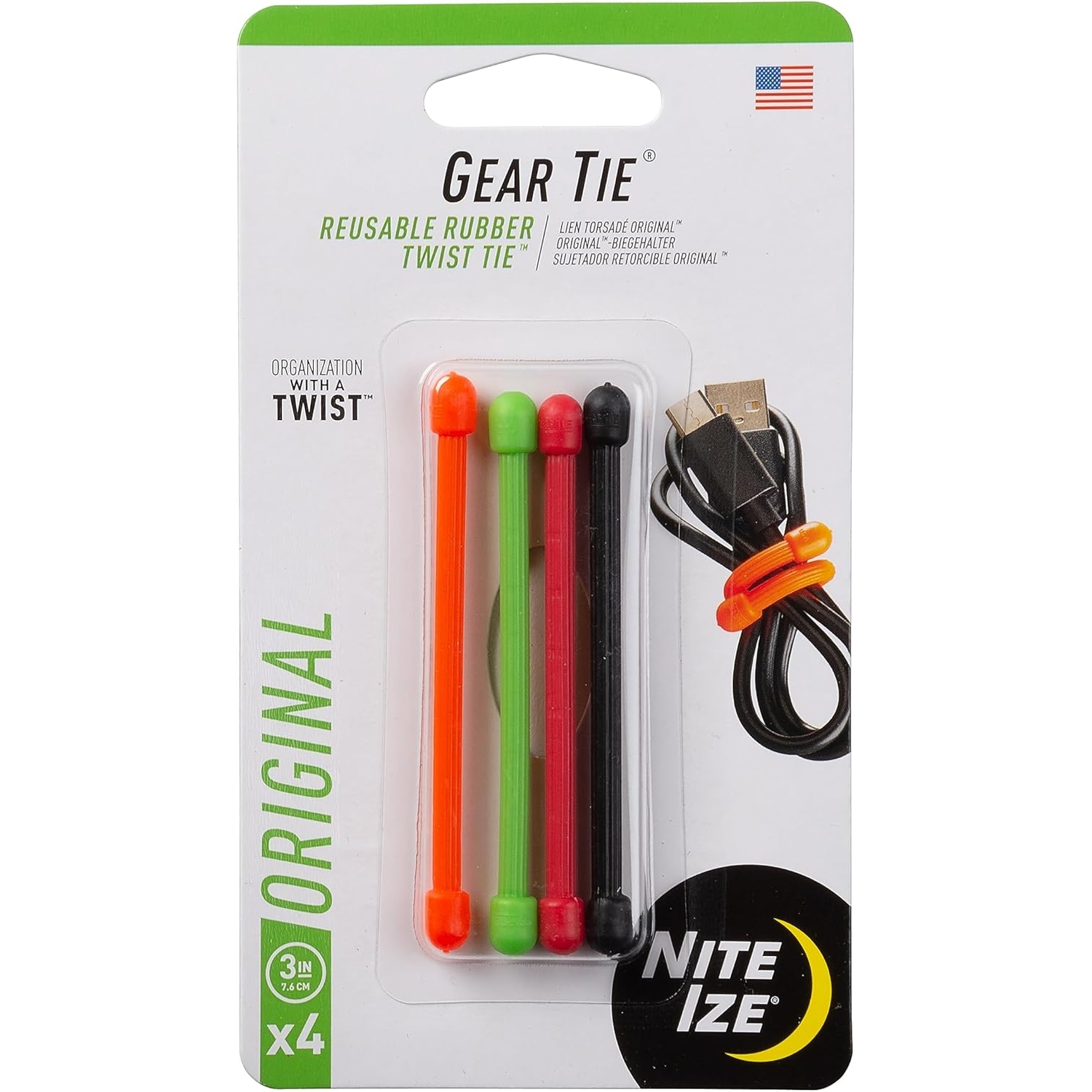 Product Image for REUSABLE TWIST TIE - 30 PC