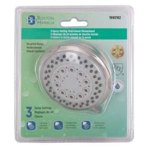 Product Image for SHOWERHEAD FIXMOUNT 3-SET BNKL