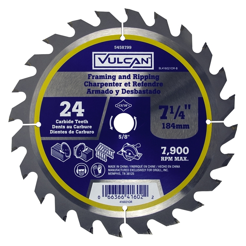 Product Image for BLADE CARBIDE 24TX7-1/4IN