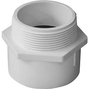 Product Image for 435607 PVC MALE ADAPTER 2IN