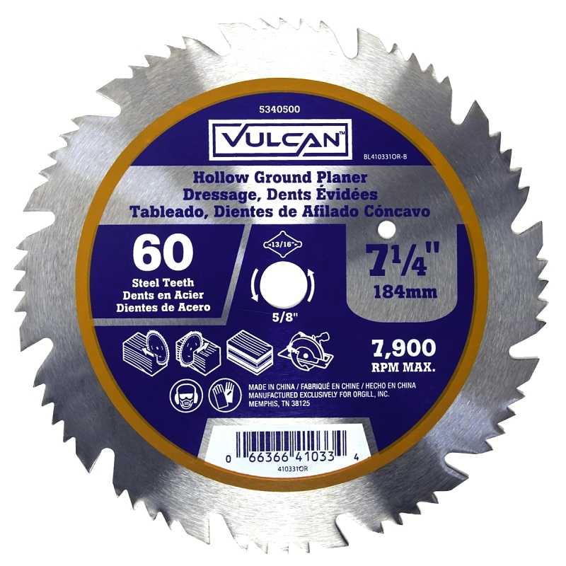 Product Image for BLADE PLANER STL 60TX7-1/4IN