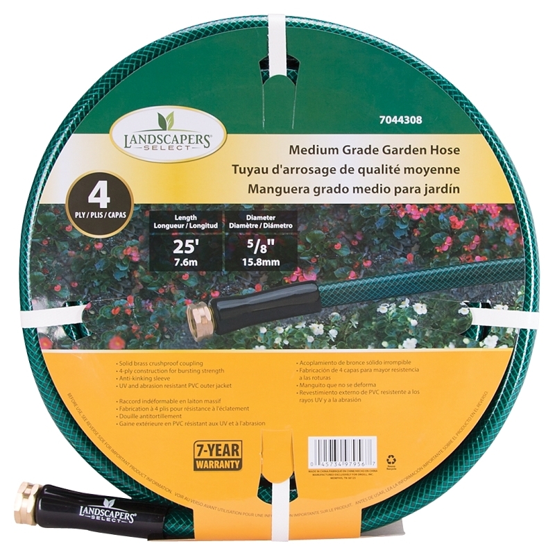 Product Image for HOSE MED. DUTY 5/8IN 25FT 4PLY