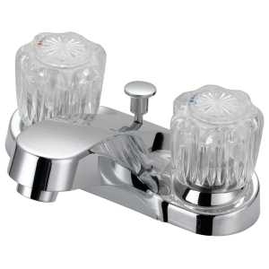 Product Image for FAUCET LAV 4IN 2HNDL ACRYL CHR