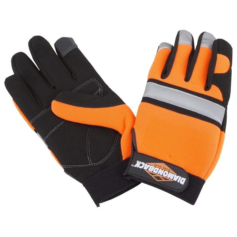 Product Image for GLOVES MECHANIC HI-VISBLTY XLG