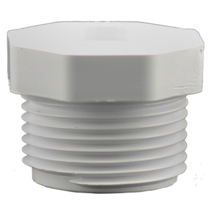 Product Image for 1-1/2IN Mipt Plug - Schedule 40 PVC U450-015