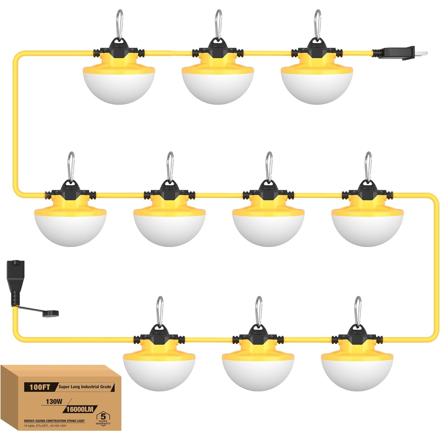 Product Image for 50FT LED STRING WORK LIGHTS