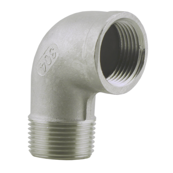 Product Image for 1/2IN 304SS St Elbow Iso4144 U2-SSSE-05