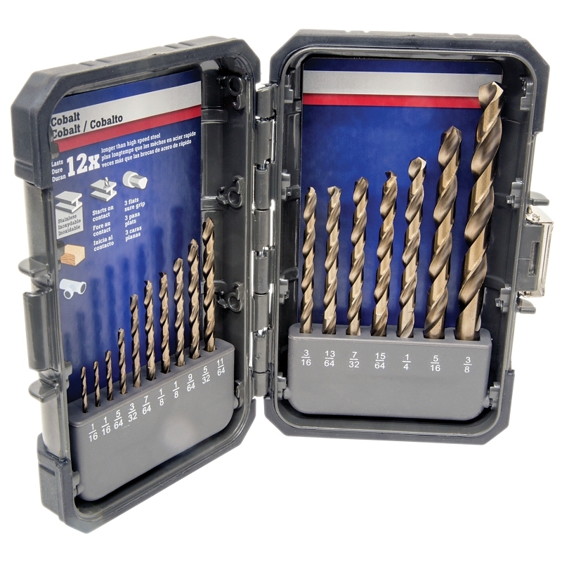 Product Image for BIT DRILL PVB COBALT SET 17PC