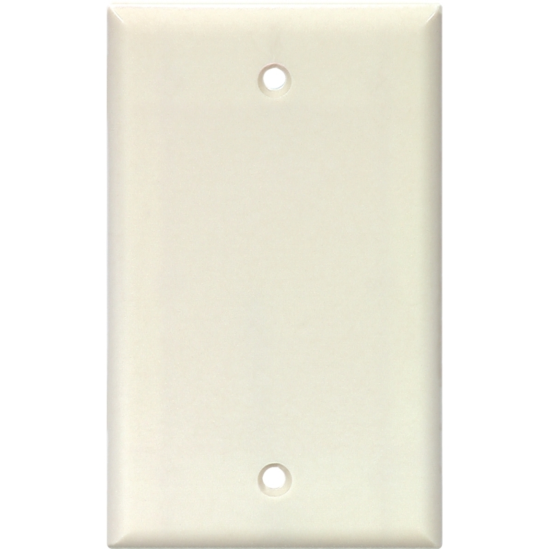 Product Image for 2129W-BOX WHT BLNK PLATE 1G